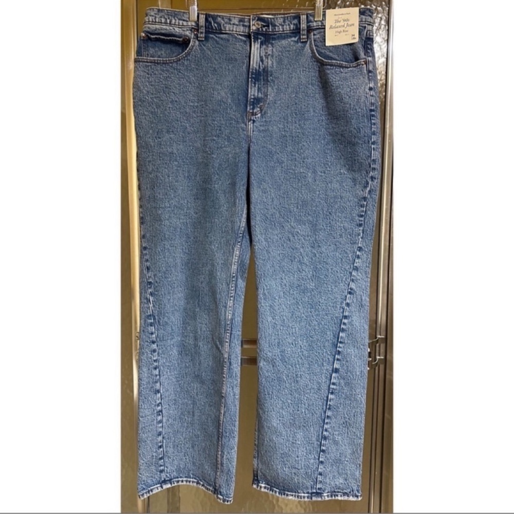 Abercrombie & Fitch The 90s Relaxed High Rise Jeans